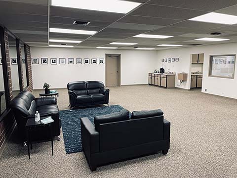 Denver FullCircle office / waiting area.